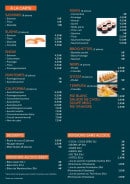Carte et menu de Maki j't'adore à Wambrechies — Les Sashimi, makis, sushis,...