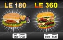 Menu Baraka Pizz - Le 180 et 360