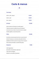 Carte et menu de L’Écaille à Fournes en Weppes — Les formules et entrées, plats,....