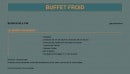 Carte et menu de Au Pont Gourmand à Pont sur Sambre — Buffet froid