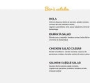 Menu Crêpe Touch - Bar à salades