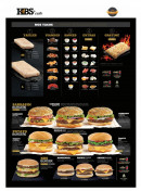 Menu KBS eats - Tacos et burgers