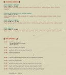Menu La Gourmandiere - Les salades et petit plats 