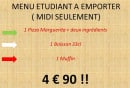Menu Magic-Pizza - à emporter
