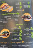 Menu Zaki - Les kebab, sandwiches et spécialités