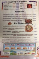 Menu Marmara - Les salades, pizzas,...