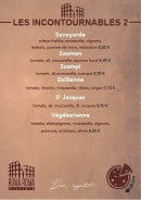 Menu Roma Roma - Incontournables 2