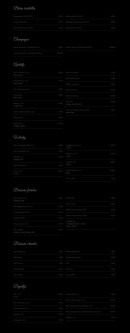 Menu Le Bistrot de Tressin - La carte