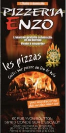 carte et menu pizzeria Enzo Condé sur Escaut