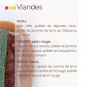 Menu Fleur de Sel - Les viandes 