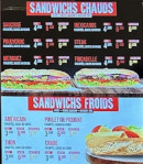 Menu Luxa's Food Burgers - Les sandwichs