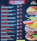 Menu Luxa's Food Burgers - Les burgers