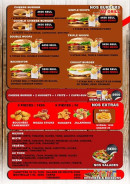 Menu O'Delice - Les burgers, les extras,...