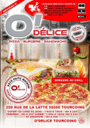 Menu O'Delice - Carte et menu O&#039;Delice Tourcoing