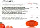Carte et menu de Tout Feu Tout Flamme à Tourcoing — les salades