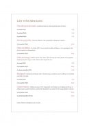 Menu L’Atelier - Les vins rouges 1