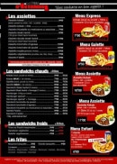 Menu Le Palais d'Istanbul - Les assiettes, sandwichs et menus,...