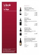 Menu La Bascule - Les vins rouges