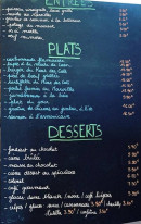 Carte et menu de Au grand estaminet du Mont des Cats à Godewaersvelde — Les plats à la carte