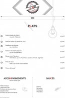 Menu Le Mont - Les plats