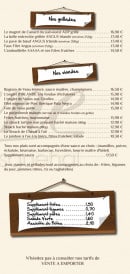 Menu La Taverne du Petit Wasquehal - Ls grillades, viandes...