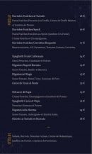 Carte et menu de Il Gusto Trattoria à Aulnoy Lez Valenciennes — Les pates et salades