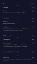 Carte et menu de Il Gusto Trattoria à Aulnoy Lez Valenciennes — Les desserts