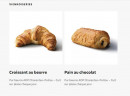 Menu Starbucks Coffee - Les viennoiseries