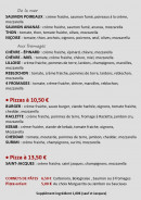 Carte et menu de Pizza Coraléna à Hallennes Lez Haubourdin — Les pizzas (suite)