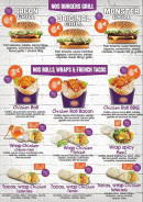 Carte et menu de Bucket's Burger à Hautmont — Les burgers grill, wraps et rolls,...