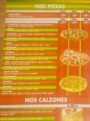 Menu La Roma - Les pizzas