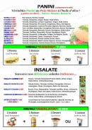 Carte et menu de Viva Italian Pizza à Saint Andre Lez Lille — Panini et salades