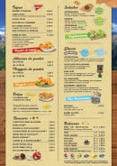 Carte et menu de Viva Italian Pizza à Saint Andre Lez Lille — Les pizzas, pizzas desserts et formules