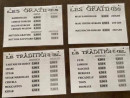 Menu Aux 100 Patates - les gratinés et traditionnels