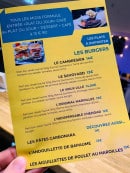 Menu Le PasSage - Exemple de menu