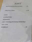 Menu Le Mathys - Les softs