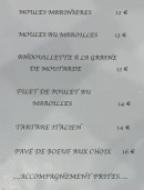 Menu Le Mathys - Les assiettes