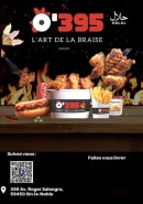 Carte et menu O'395 l'art de la braise Sin le Noble