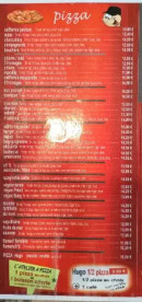 Carte et menu de Hugo à Somain — Les pizzas