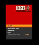 Menu Burger Times - L'autres formules burgers