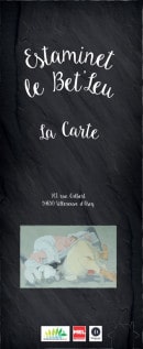 Carte et menu Estaminet le Bet'leu Villeneuve d'Ascq