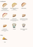 Carte et menu de La Piadineria à Villeneuve d'Ascq — Les Desserts, Frites