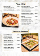 Carte et menu de Leocorno à Villeneuve d'Ascq — Les pates, riz et viandes,...
