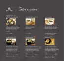 Menu My Thaï - Plats a la carte