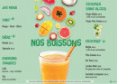 Menu Salad&Co - Les boissons