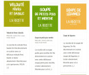 Menu Salad&Co - Les soupes suites 2