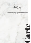 Menu Dionysos - Carte et  menu  Dionysos Douai