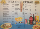 Menu Istanbul kebab - Menus, assiettes et vins