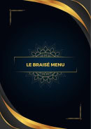 Menu Le braisé - Carte et menu Le braisé, 
Douai
