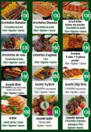 Menu Le Grill Libanais - Les assiettes suite